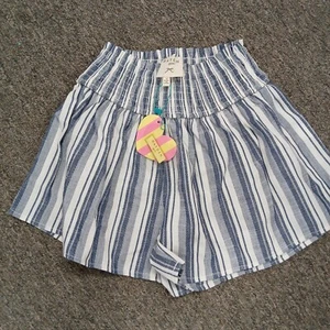 Hayden Mädchen blau-weiße Shorts Größe Small - Bild 1 von 2