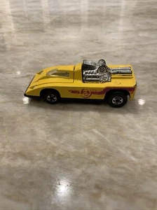 Vintage 1980 Hot Wheels Yellow Cannonade Twin Turbo #3 GHO Hong Kong Diecast Car - Picture 1 of 7