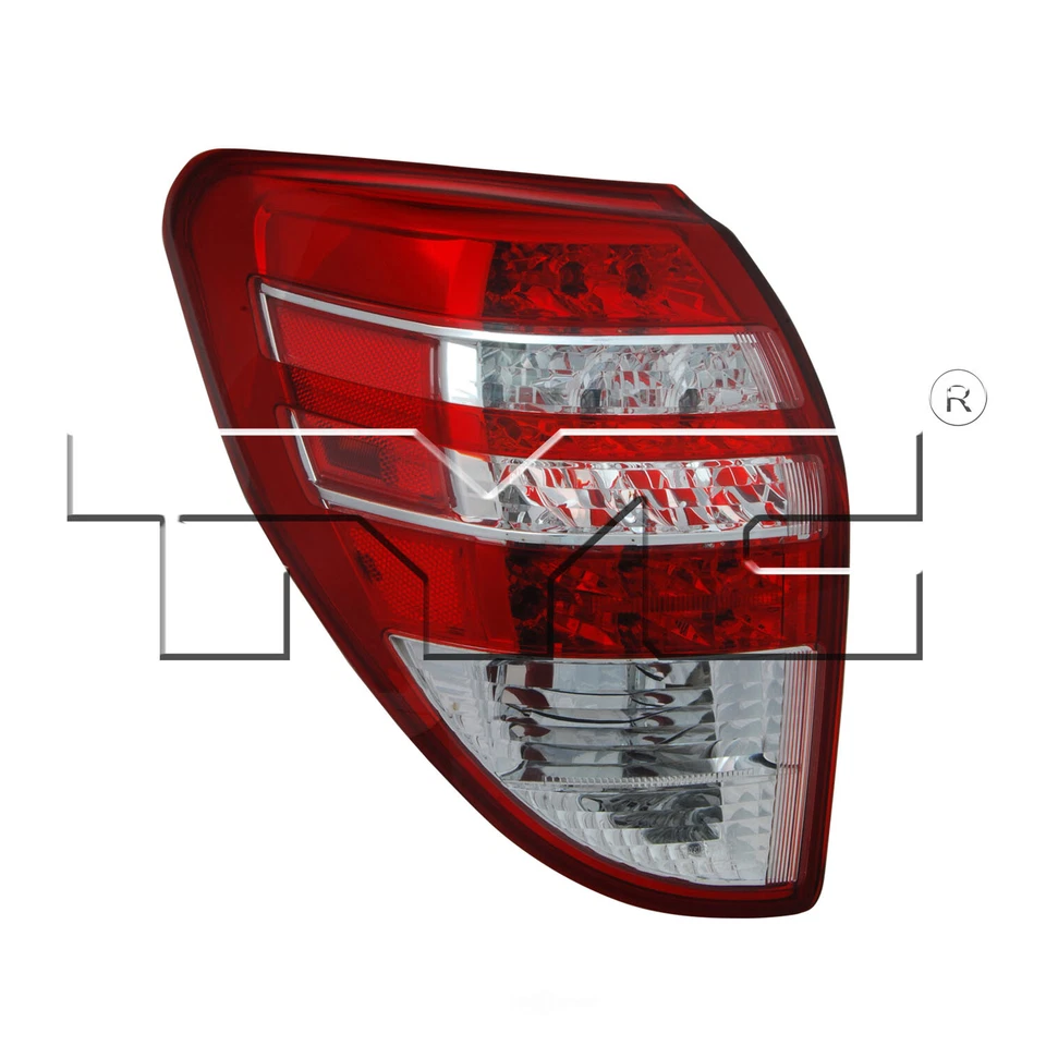 Conjunto de luz trasera izquierda-regular TYC 11-6308-01 para Toyota RAV4 09-12 Foto 1 de 1