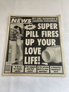 1994 January 25 Weekly World News, Super Pill Fires Up Your Love Life! (MH4) - Picture 1 of 3