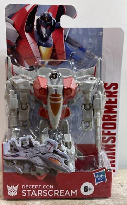 Transformers Authentic Decepticon STARSCREAM 4.5" Action Figure Hasbro 2017 NEW - Image 1 of 2