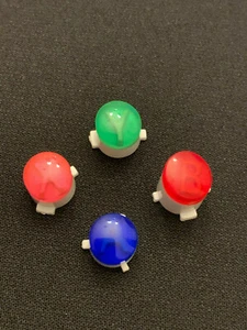 XBOX ONE 1 CUSTOM "PLAYSTATION" THEMA ABXY MIT BUCHSTABEN BUTTON SET KIT 2 3 4 - Bild 1 von 1