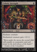 Magic the Gathering MTG Unholy Strength (116) Magic 2010   LP