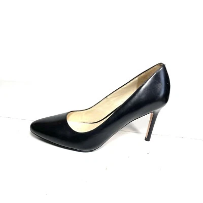 Zapatos de salón Cole Haan para mujer 8,5B negros Grand Os cuero tacón medio Foto 1 de 4