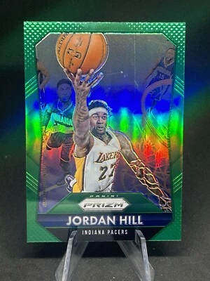 2015-16 Panini Prizm Jordan Hill Green Prizm #22 Indiana Pacers - image 1 of 2