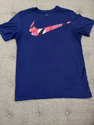 NIKE Training Dri Fit T Mujer M Medio Azul Nuevo sin Etiquetas Envío Rápido fm CA  Foto 1 de 3
