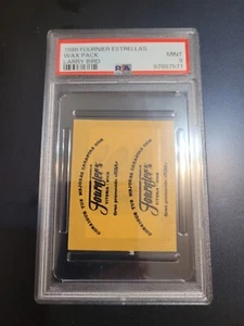 1988 Fournier Estrellas Basketball Sealed Wax Pack Larry Bird PSA 9 MINT - Picture 1 of 2
