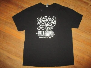 CAMISETA WHISKEY BENT & HELLBOUND Nashville Bar Country Music Venue XL - Imagen 1 de 2