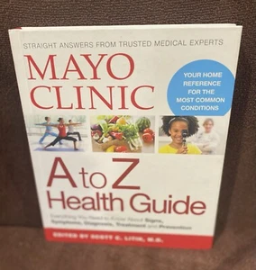 Pre Owned Vintage Mayo Clinic A To Z Health Guide Hardcover Book Revised 2019 - Foto 1 di 5