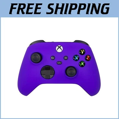Official Xbox Series X/S Controller - Custom Soft Touch in Eye-Catching Purple - Image 1 of 4