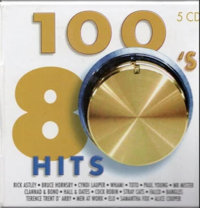100 80's HITS (5 CD - 2008) Eigties / best of / jaren 80 / années 80 - Bild 1 von 2