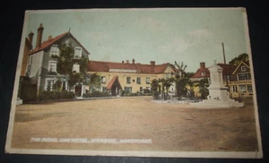 Postal estilo foto real 1931 Royal Oak Hotel Highgate Hawkhurst Kent - Imagen 1 de 2