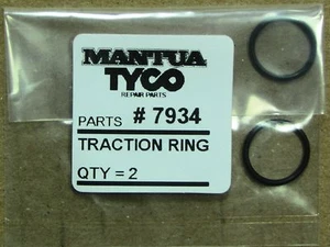 MANTUA & TYCO # 7934 TRACTION RING PAIR FACTORY ORIGINAL PARTS IN HO SCALE, - Picture 1 of 1