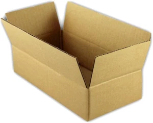 50 9x6x3 Wellpappe Verpackungskartons Versand Umzug Versandschachtel Kartons - Bild 1 von 12