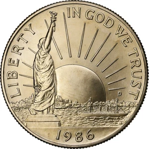 [#1308780] United States, Half Dollar, 1986, Denver, Copper-Nickel Clad Copper,  - Picture 1 of 2
