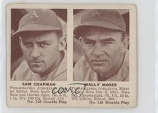 1941 Double Play R330 Sam Chapman Wally Moses #125-126 Rookie RC