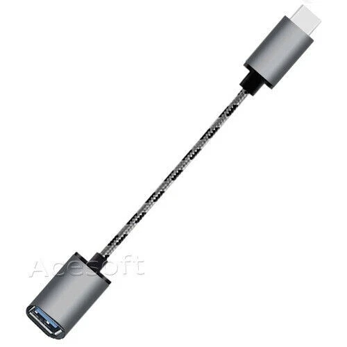 Excelente Cable OTG Tipo-C a Adaptador Hembra Tipo-A para LG Wing 5G LM-F100V F100T Foto 1 de 1