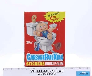 Pegatinas Garbage Pail Kids 6ta Serie + Goma 1986 Topps Caja Completa 48ct PAQUETES SELLADOS - Imagen 1 de 4