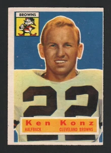 Topps Football #33 1956 - Ken Konz - Cleveland Browns - Imagen 1 de 1