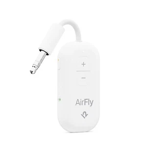 AirFly Pro 2 Bluetooth Adapter, 3.5mm AUX for Airplane & Car Use - OPEN BOX - Afbeelding 1 van 10