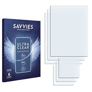 6x Savvies Film Protection Ecran pour Samsung SGH-E210 Film Protecteur Clair