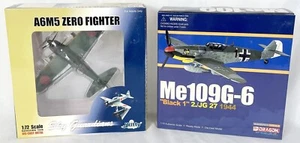 Dragon Wings Me-109G-6 Black 1 + A6M5 Zero - Picture 1 of 5