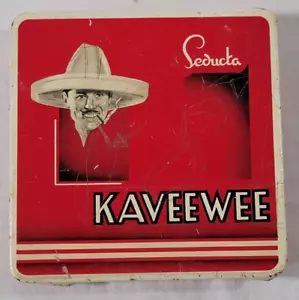 VINTAGE ~ KAVEEWEE/Seduka ~ latta per sigari VUOTA (20) ~ marketing ~ Roosendaal - Foto 1 di 12
