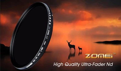 ZOMEi® Slim 72mm Variable ND Filter ND2 to ND400 Neutral Density - Image 1 of 4