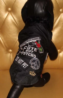 1407_Angeldog_Hundekleidung Hundemantel Hundejacke_Hund Jacke_Chihuahua_RL31_S - Bild 1 von 4