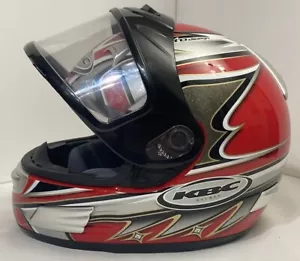 DOT & SNELL Approved KBC SLICK TK-8 Full Face Helmet With Quick Release Buckle - Picture 1 of 19