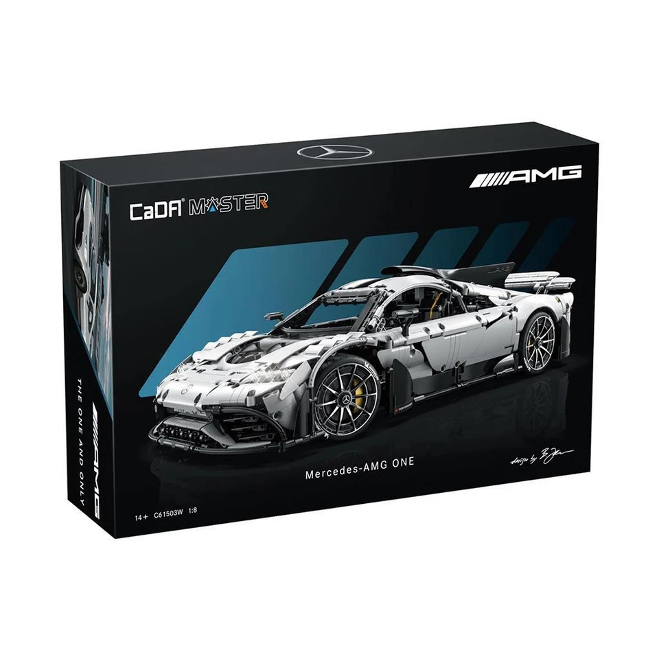 CaDA C61503W Mercedes-AMG ONE building bricks 1 8 Scale model