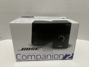 NOWY Bose Companion 2 Series III Multimedia PC Laptop Czarne głośniki zapieczętowane - Zdjęcie 1 z 5