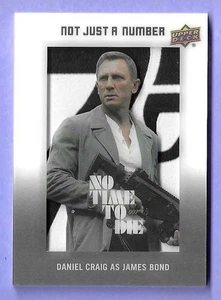 2025 Upper Deck James Bond NO TIME TO DIE "NOT JUST A NUMBER" Daniel Craig NJV-5 - Picture 1 of 2