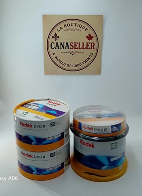 Kodak DVD-R 110 Pack – 4.7GB 120 Min – Blank Media Discs – New Sealed - Image 1 of 3