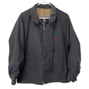 Burberry London Mens Regular Medium Jacket Full Zip Navy Blue Lined V198DJR32843 - Picture 1 of 11