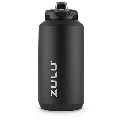 ZULU GOALS VACUUM TRIPLE 64 OUNCES STAINLESS STEEL WATER BOTTLE - Scratch & Dent - Image 1 of 4