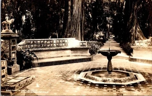 Vintage Postkarte RPPC Fuente Chapultepec Mexiko F10 - Bild 1 von 1
