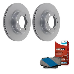 Front Bendix Brake Pads + Rotors For Toyota Prado GDJ150 GRJ150 KDJ150 KDJ155 - Picture 1 of 3