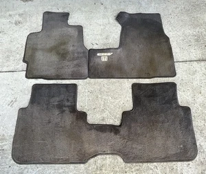 1997-2001 Honda CR-V CRV OEM Floor Mat Full Set Black Carpet Used Gray - Picture 1 of 14