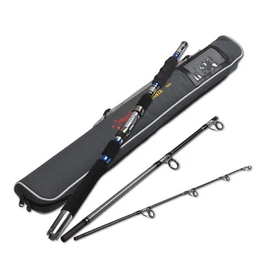 3-Piece Spinning Rod Heavy Spinning Fishing Rod Portable Fishing Rod Carbon S... - Image 1 of 4