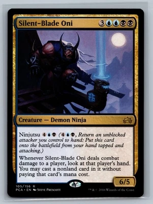 Magic The Gathering Planechase Anthology Silent-Blade Oni #105/156 MTG TCG CCG - Image 1 of 2