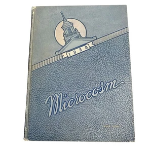 College Yearbook Simmons College Boston Massachusetts MA Microcosm 1938 - Picture 1 of 5