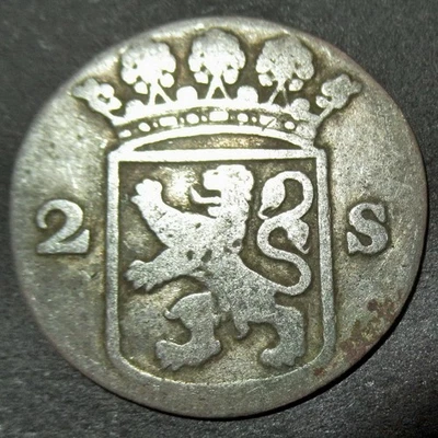 Certificate Authenticity 1754 Dutch Colonial New York Silver Loin Dime Hollandia - Image 1 of 4