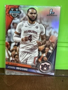 2023-24 Bowman University Chrome #6 Johni Broome Refractor - Bild 1 von 2