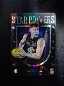 2025 Teamcoach Sam Walsh Star Powers Card SP-12 Carlton Blues - Picture 1 of 1
