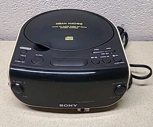 Sony Dream Machine FM/AM CD Dual Alarm Clock Radio ICF-CD815 ~ Tested! - Picture 1 of 7