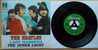 BEATLES Lady Madonna★The Inner Light★Odeon O 23 733 - Bild 1 von 2