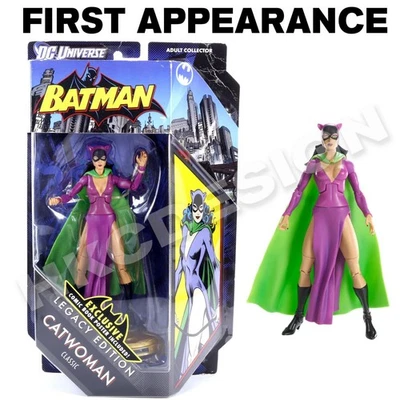 Figura de acción LEER DC Universe Classics CATWOMAN Batman Legacy Edition 6" 2012 Foto 1 de 4