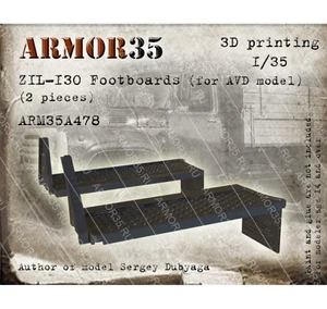 Armor35 1/35 ZiL-130 Footboards (2pcs) for AVD Model - Picture 1 of 1
