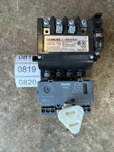 SIEMENS SIZE 1 STARTER 14DU†32A* W/ 3UB8123-4DW2 10HP - Picture 1 of 7
